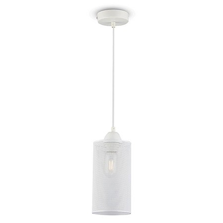 Pendul tavan soclu e27 220 x 1250mm max 60w ip20 - alb