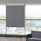 Jaluzea tip rulou de exterior Cimarra 200 x 270 cm gri inchis [pro.tec] HausGarden Leisure