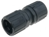 Conector Poliamidă HelaGuard Negru IP66