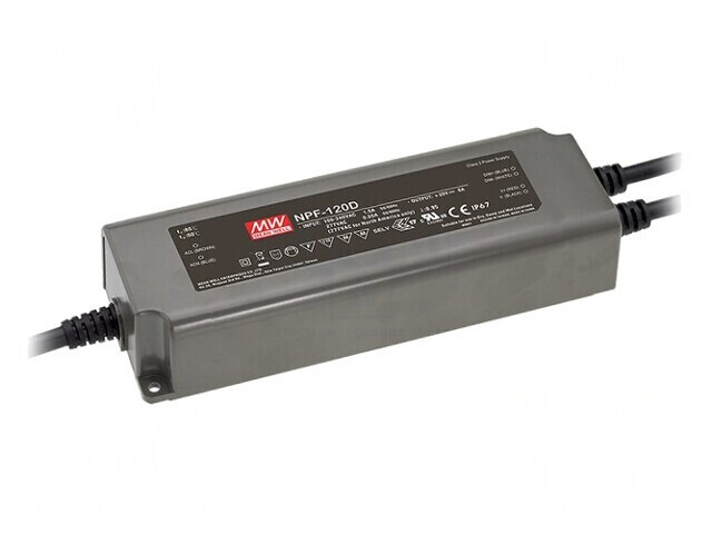 Alimentator LED 120W 12V 10A IP67