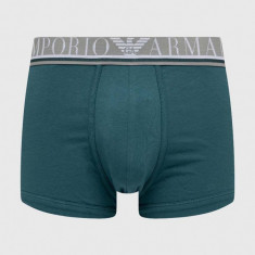 Emporio Armani Underwear boxeri barbati, culoarea verde