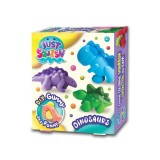 Kit creativ DIY Creeaza propriul Squish cu accesorii incluse, model dinozauri, +6 ani