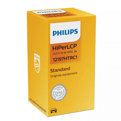 Bec Lampa Auto HPSL 2A Philips Standard HiPerVision LCP, 13.5V, 24W foto