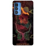 Husa compatibila cu Motorola Edge 20 Lite model Queen of cups, Silicon, TPU, Viceversa, Transparent, Carcasa