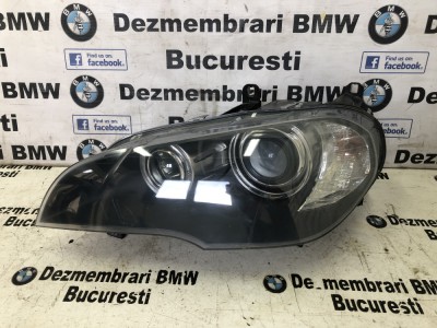 Far bixenon stanga original BMW X5 E70 foto