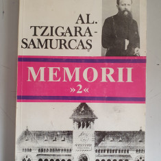 AL. TZIGARA-SAMURCAS - Memorii 2 - 1910 - 1918
