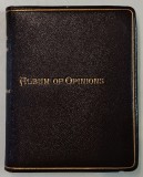 ILLUSTRATED ALBUM OF OPINIONS ( CAIET DE AMINTIRI ), illustrations by T. SULMAN ...H. WHATLEY , SFARSIT DE SECOL XX