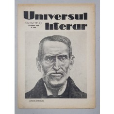 REVISTA &#039;UNIVERSUL LITERAR&#039;, ANUL XLV, NR. 34, 18 AUGUST 1929