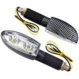 Set semnalizari moto Moretti E-Mark RVS2 12 led-uri smd, carbon