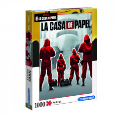 Puzzle clasic - La Casa De Papel, 1000 de piese, Clementoni foto