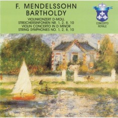 Bartholdy &ndash; Violin Concerto In D Minor. String Symphonies No. 1,2,8,10 (3 CD)