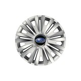 Set 4 capace roti Cu Inel Cromat Royal R16 Compatibil Cu Subaru, Autohelix MSA