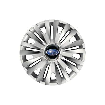 Set 4 capace roti Cu Inel Cromat Royal R15 Compatibil Cu Subaru foto