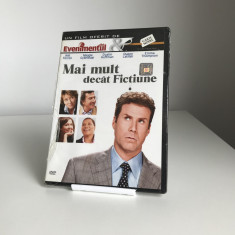 Film Subtitrat - DVD - Mai mult decât ficțiune (Stranger than Fiction)