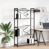 VidaXL Bibliotecă sonoma gri 80 x 30 x 153 cm Lemn compozit 868416
