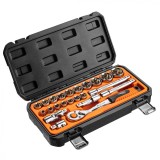 Set chei tubulare 1/2, 23 piese, otel CrV, NEO TOOLS