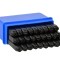 Set poansoane litere 5mm, 27 elemente, Geko G01809