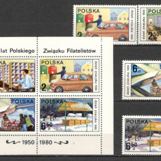 Polonia.1980 Ziua marcii postale MP.131