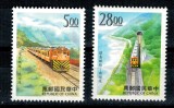 Taiwan 1997 - Tren, cai ferate, serie neuzata
