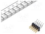 Conector şiruri pini tată 10 pini 2,54mm aurit SMT SAMTEC