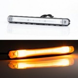 Lampa Gabarit LED Dreapta Neon Galbena Fristom FT-029Z, 12-30V, 236mm, Omologare E20