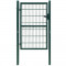 Poarta pentru gard 2D (simpla), verde, 106x190 cm GartenMobel Dekor