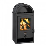Soba pe lemne, Prity K1 DK, 9,3 kW, metalica, 2,9 kg/h, 460 x 388 x 960
