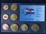 Set Euro - Probe - Croația 2006, 8 monede, Europa