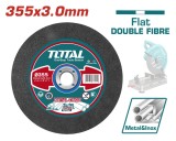 TOTAL - DISC ABRAZIV TAIERE METAL - 355X3X25.4MM PowerTool TopQuality