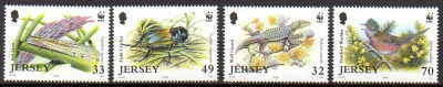 Jersey 2004, Fauna - WWF, serie neuzata, MNH foto