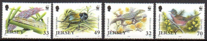 Jersey 2004, Fauna - WWF, serie neuzata, MNH