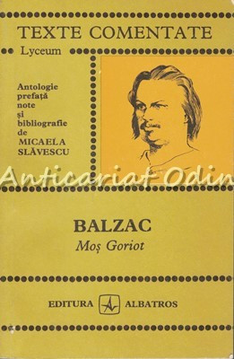 Mos Goriot - Honore De Balzac foto