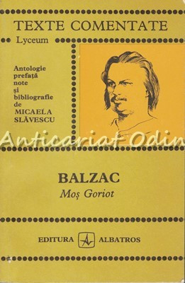 Mos Goriot - Honore De Balzac