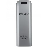 Cumpara ieftin Memorie Externa USB-A 3.1 PNY Elite Steel, 32Gb FD32GESTEEL31G-EF