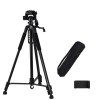 Trepied foto universal cu suport de telefon, pentru camere, GoPro, telefon, filet 1 4, inaltime maxima 168 cm, Dactylion