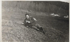 A55 Fotografie ofiter roman Predeal anii 1930 foto
