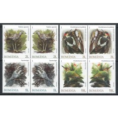 Romania 2018 - LP 2211 ? - Pasari: maestrii camuflajului - serie IN OGLINDA