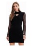 Rochie casual pentru femei Desigual Vest_Maky 2000, negru, S - OUTLET