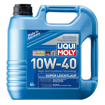 Ulei motor Liqui Moly Super-Leichtlauf 10W40 4L 2625 foto