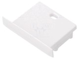 Obturator LED Profil Alb 20 Buc cu Orificiu