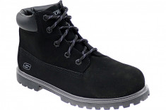 Incaltaminte trekking Skechers Mecca Bunkhouse 93158L-BLK pentru Copii foto