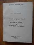 Notiuni De Statica A Sistemelor Materiale - Acker Constantin ,538658, NECUNOSCUT