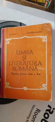 LIMBA SI LITERATURA ROMANA CLASA A X A - LEAHU , PARFENE foto