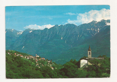 FA5 - Carte Postala - ITALIA - Mello, Chiesa di S. Giovanni , circulata 1976 foto