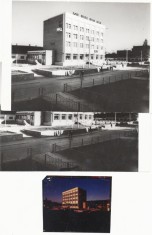 Fagaras Oficiul PTTR jud Brasov 1970-1971 lot 2 ilustrate mostre unicat avizate oficial pt multiplicare si punere in circulatie &amp; filmul aferent