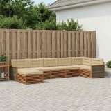 Cumpara ieftin Set de canapele de exterior 7 buc. 7-Locuri Natural si Bej