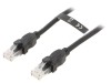 Patch Cord UTP Cat6 Negru 8m, Vention
