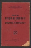 C8242 DESPRE PETITIA DE EREDITATE IN DREPTUL COMPARAT DE ALEXANDRU CERBAN