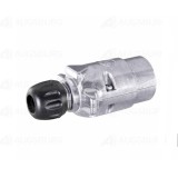 Stecher 7 pini Hella - 12V, Mufa Tip N (ISO 1724, Corp Metalic)