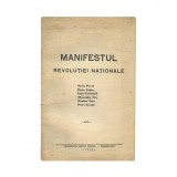 Petre Țuțea, Sorin Pavel, Ioan Crăciunel, Gheorghe Tite, Nicolae Talu, Petre Ercuță, Manifestul Revoluției Naționale, 1935